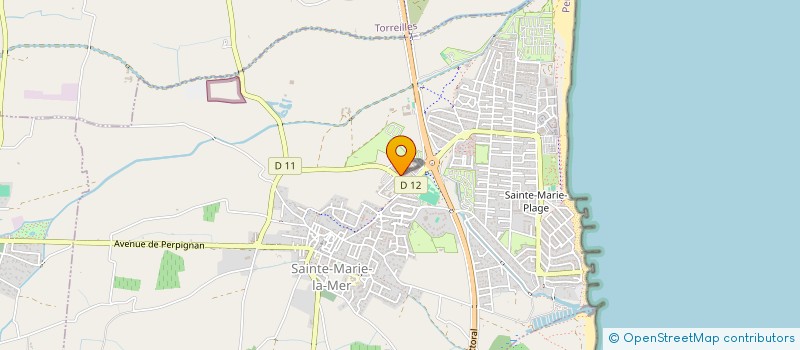 localisation de l'entreprise T2S  SAINTE-MARIE-LA-MER