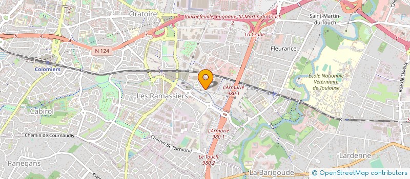 localisation de l'entreprise T2S à TOULOUSE