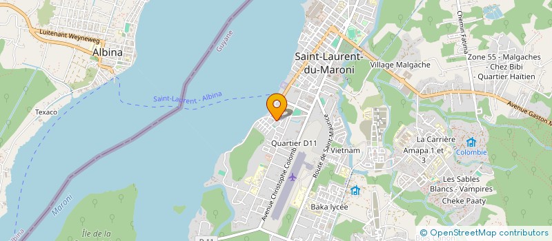 localisation de l'entreprise T2S DITE TRANSPORT SOCIAL SOLIDAIRE à SAINT-LAURENT-DU-MARONI