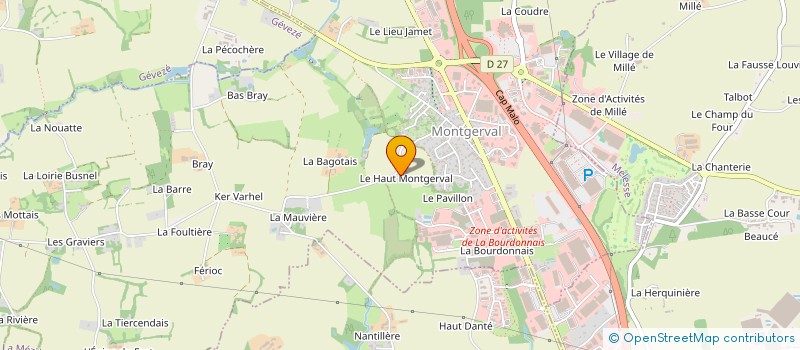 localisation de l'entreprise T2S ENTREPRISE à LA MEZIERE