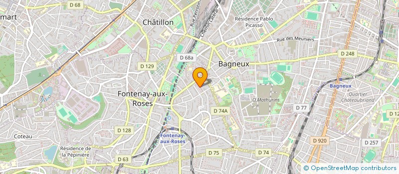 localisation de l'entreprise T2S SECURITE PRIVEE à FONTENAY-AUX-ROSES