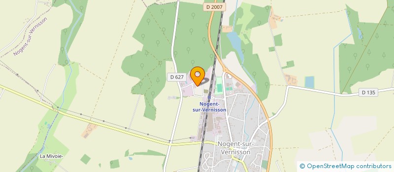 localisation de l'entreprise T2SC à NOGENT-SUR-VERNISSON