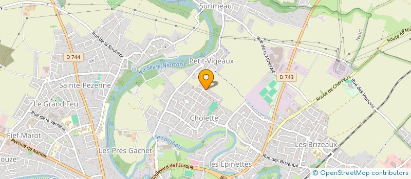 localisation de l'entreprise T2T TRADING  NIORT