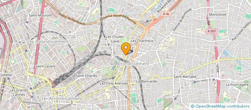 localisation de l'entreprise T3 SERVICES à MARSEILLE