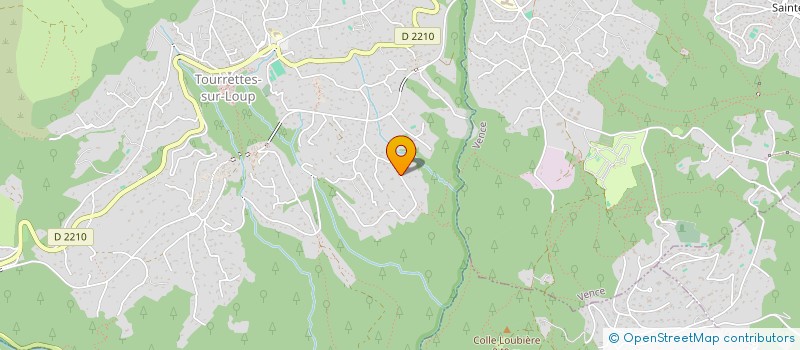 localisation de l'entreprise T3D à TOURRETTES-SUR-LOUP