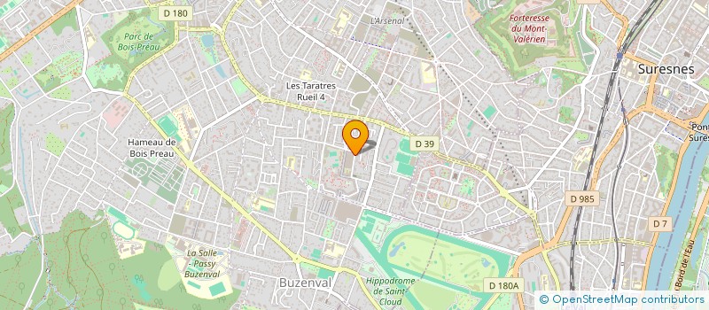 localisation de l'entreprise T3G à RUEIL-MALMAISON