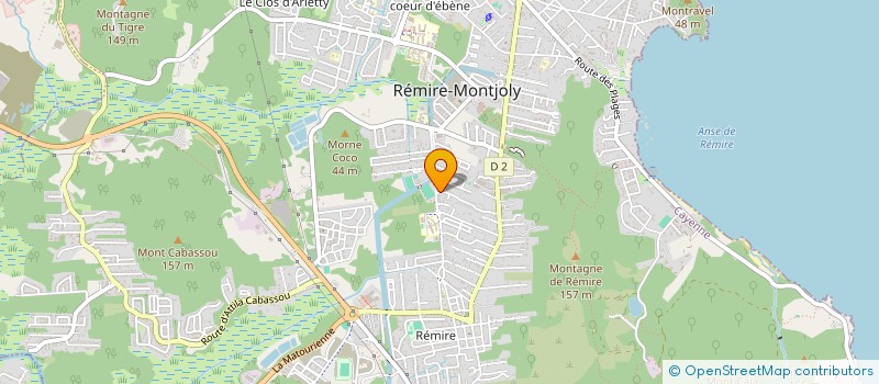 localisation de l'entreprise T3GH  REMIRE-MONTJOLY