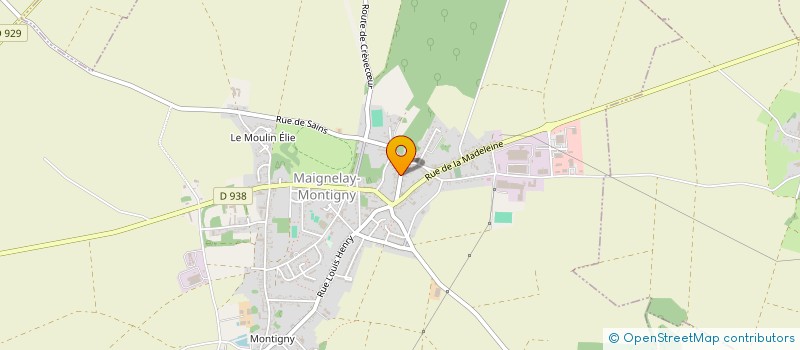 localisation de l'entreprise T3L  MAIGNELAY-MONTIGNY