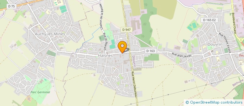 localisation de l'entreprise T3L PLATRERIE  HAISNES