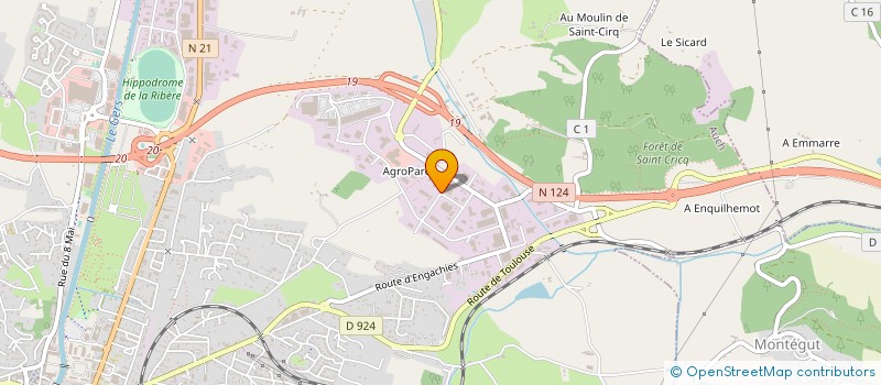 localisation de l'entreprise T3M MECADOC PORCHER à AUCH