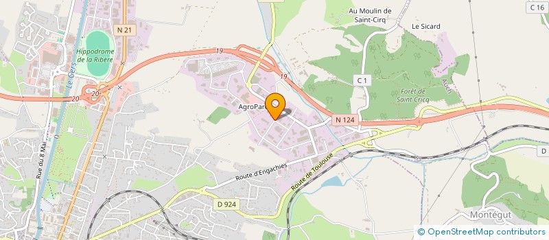 localisation de l'entreprise T3M RECOLTE à AUCH