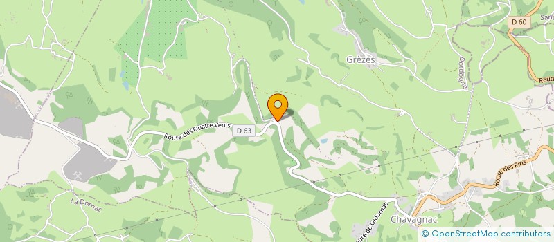 localisation de l'entreprise T3PM  LES COTEAUX PERIGOURDINS