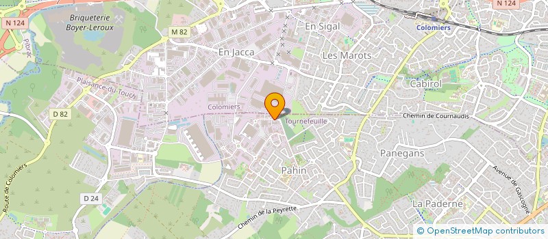 localisation de l'entreprise T3S TECNIC SERIGRAPHIE SERVICE à TOURNEFEUILLE