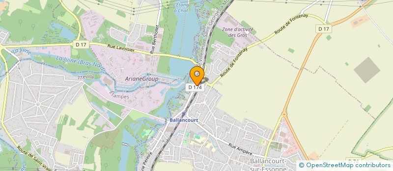 localisation de l'entreprise T3TREL  BALLANCOURT-SUR-ESSONNE