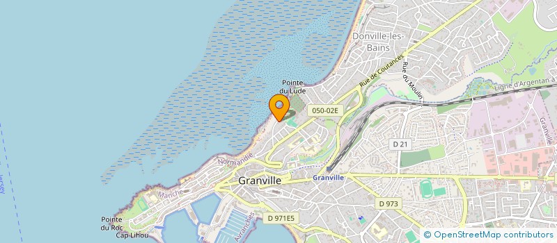localisation de l'entreprise T4 à GRANVILLE