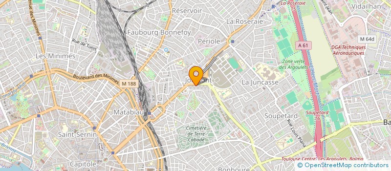 localisation de l'entreprise T4 JOLIMONT à TOULOUSE