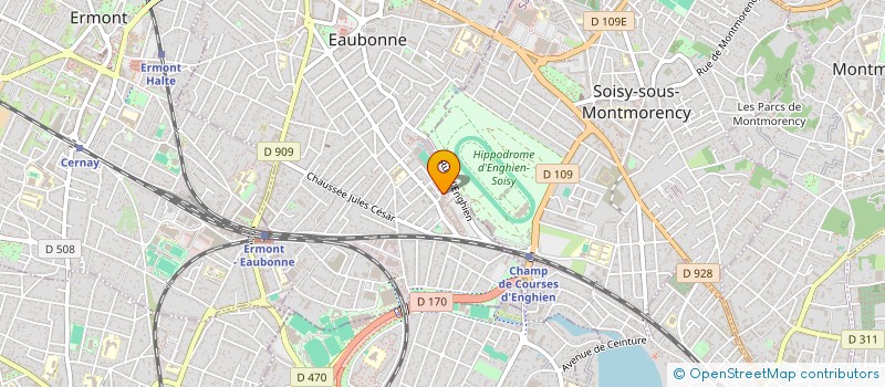 localisation de l'entreprise T4J à EAUBONNE