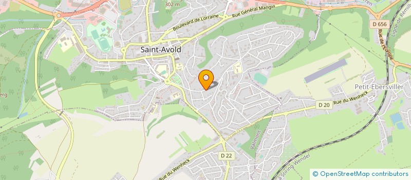 localisation de l'entreprise T4M CONSULTING à SAINT-AVOLD