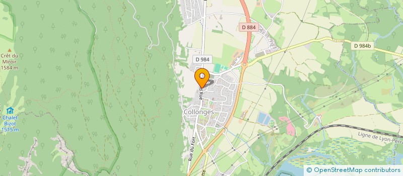 localisation de l'entreprise T4S  COLLONGES