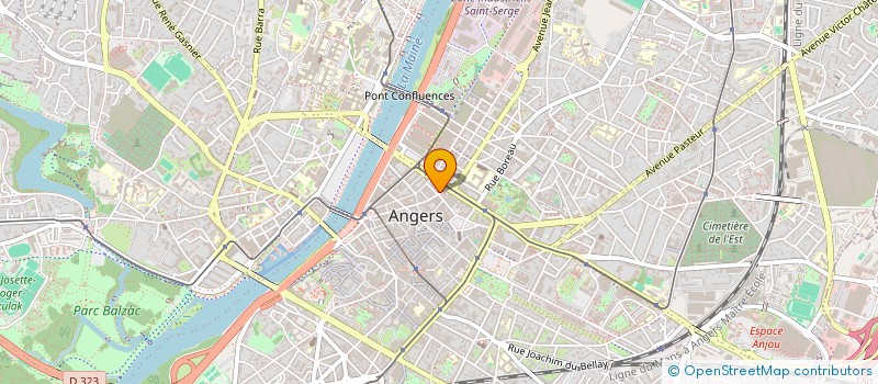localisation de l'entreprise T4T à ANGERS