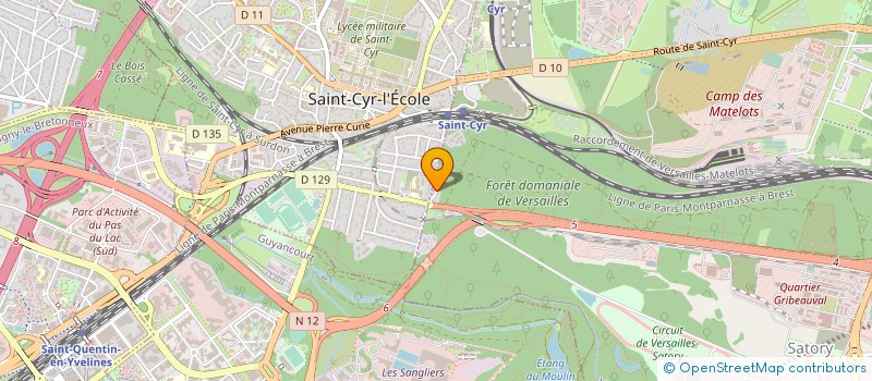 localisation de l'entreprise T4TOON à VERSAILLES