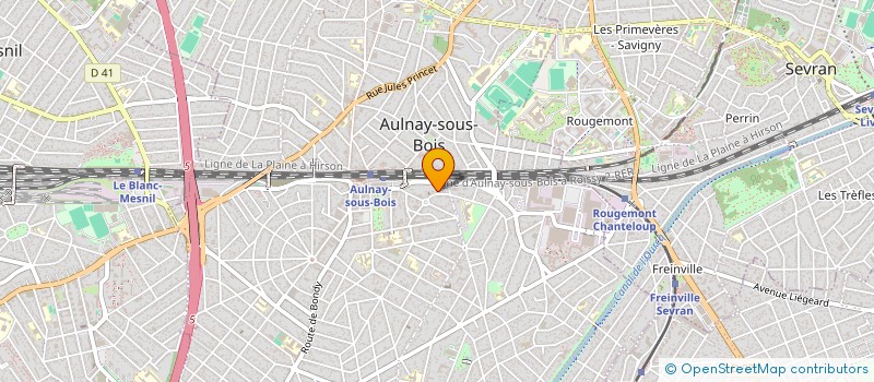 localisation de l'entreprise T5 CAPITAL  AULNAY-SOUS-BOIS