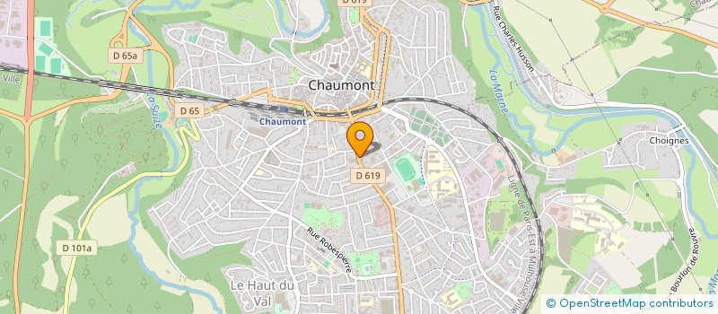 localisation de l'entreprise T52 HAUTE MARNE  CHAUMONT