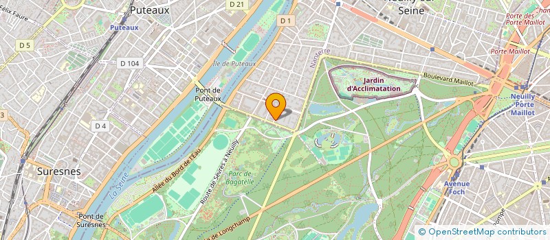 localisation de l'entreprise T7 COURSES à NEUILLY-SUR-SEINE