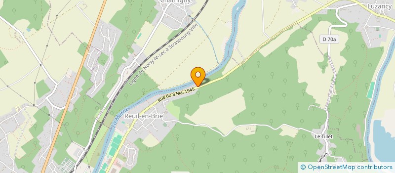 localisation de l'entreprise T8P  REUIL-EN-BRIE