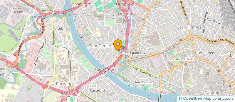 localisation de l'entreprise TA à TOULOUSE
