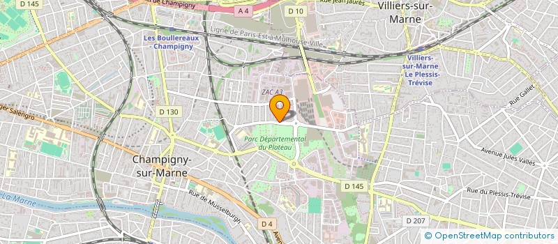 localisation de l'entreprise TA AM KOSHER à CHAMPIGNY-SUR-MARNE