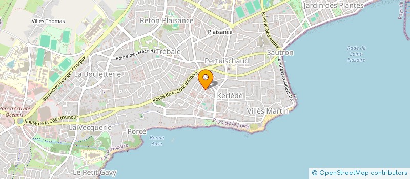 localisation de l'entreprise TA'AWUNI WAL IHSANE  SAINT-NAZAIRE