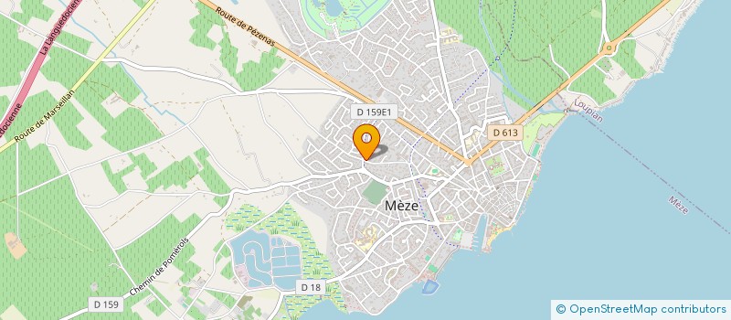 localisation de l'entreprise TA BAT à MEZE