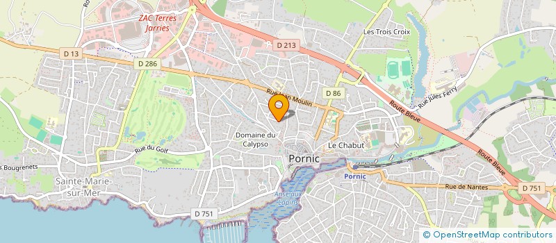 localisation de l'entreprise TA BOUCHE ET TON COEUR  PORNIC