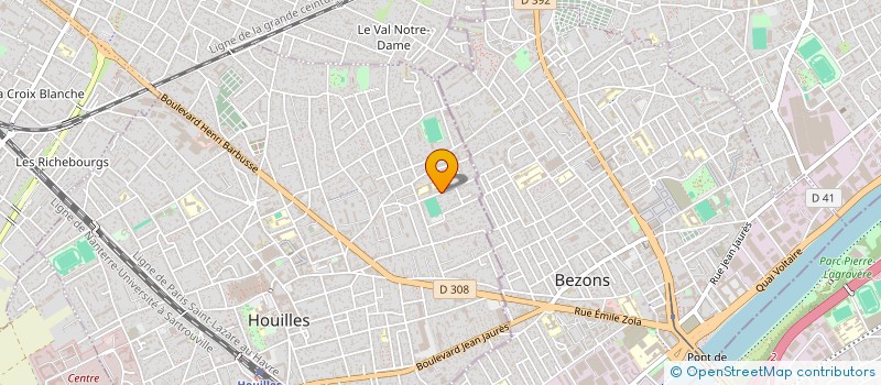 localisation de l'entreprise TA CASA  HOUILLES