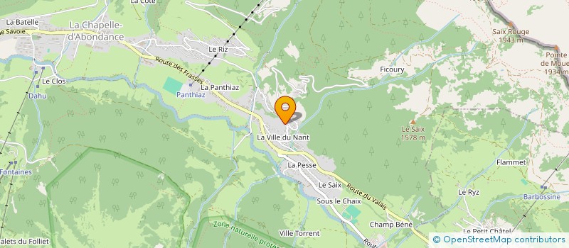 localisation de l'entreprise TA CONCIERGERIE  CHATEL