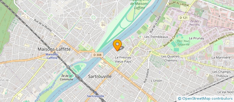 localisation de l'entreprise TA CONSULTING à SARTROUVILLE