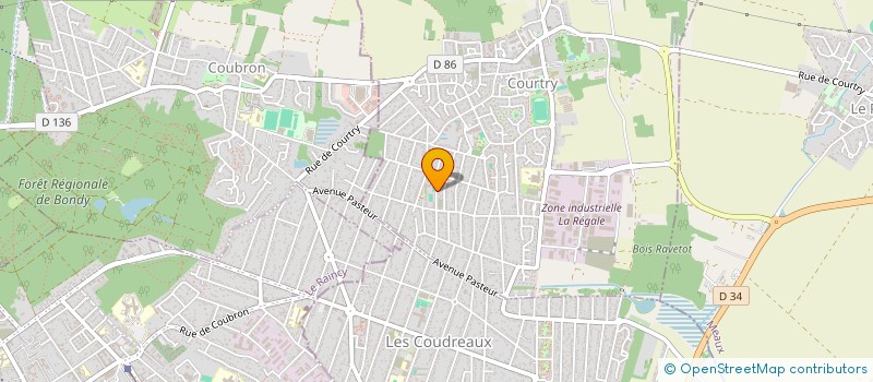 localisation de l'entreprise TA ENERGIE à COURTRY