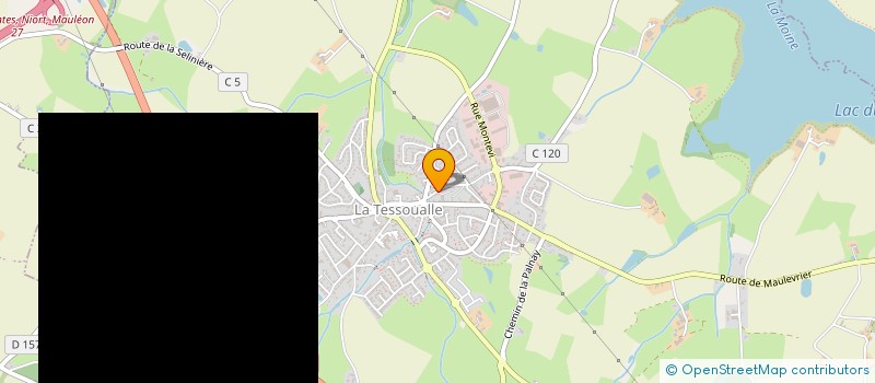 localisation de l'entreprise TA IMMO  LA TESSOUALLE