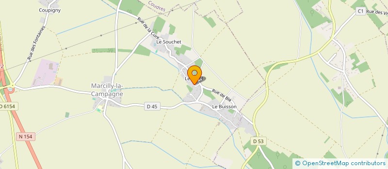 localisation de l'entreprise TA IMMOBILIER  MARCILLY-LA-CAMPAGNE