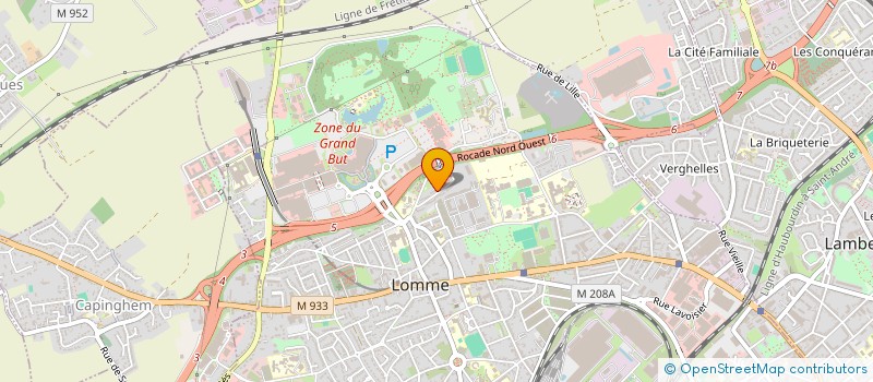 localisation de l'entreprise TA.LOC à LILLE