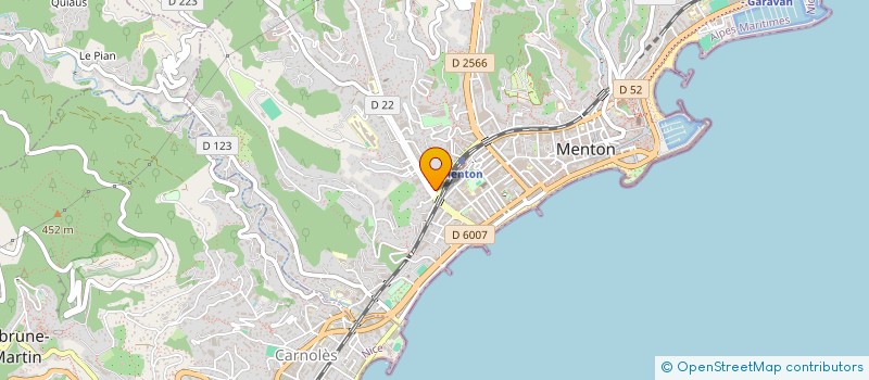 localisation de l'entreprise TA-MA RIVIERA  MENTON