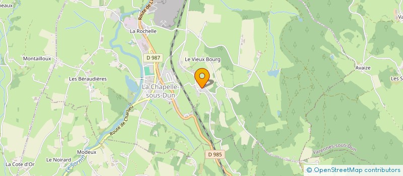 localisation de l'entreprise TA MACONNERIE  LA CHAPELLE-SOUS-DUN