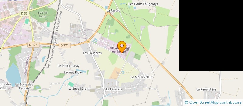 localisation de l'entreprise TA MACONNERIE  ERBRAY