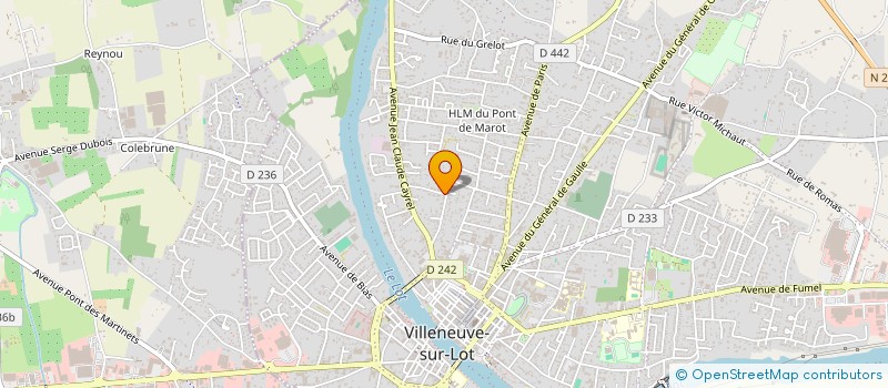 localisation de l'entreprise TA MAIN DANS MA MAIN  VILLENEUVE-SUR-LOT