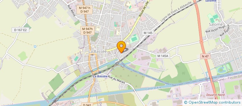 localisation de l'entreprise TA RENOV 59 à SALOME