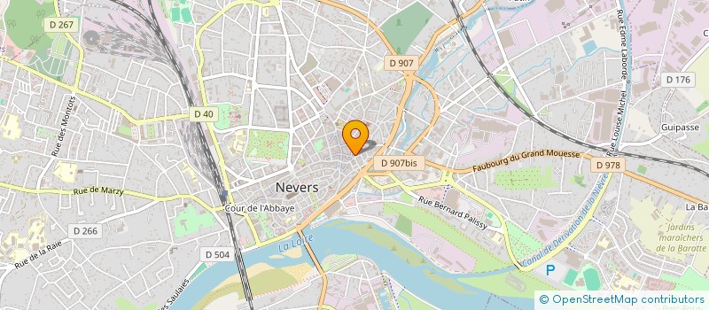 localisation de l'entreprise TA SOEUR à NEVERS