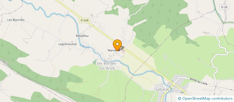 localisation de l'entreprise TA TC XPERIENCE à LES BORDES-SUR-ARIZE