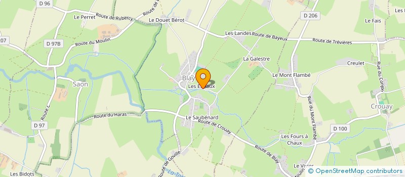 localisation de l'entreprise TA TRANS  BLAY