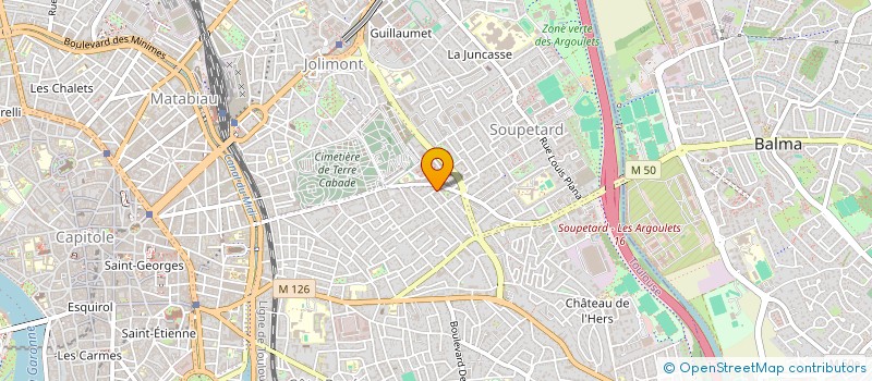 localisation de l'entreprise TA VIE EN MAIN  TOULOUSE